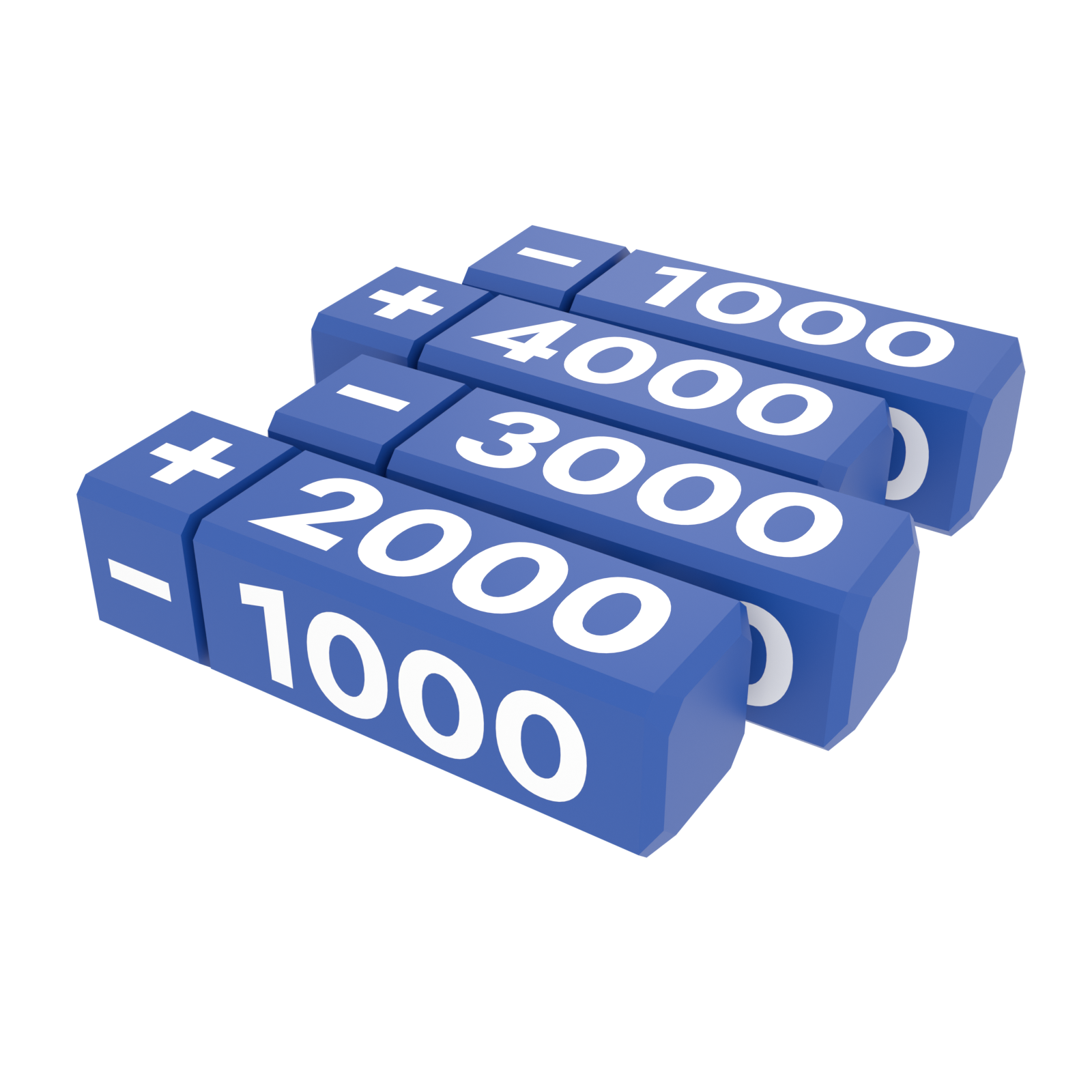 Four power counters